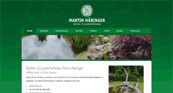 Desktop Screenshot of gartenbau-haeringer.de